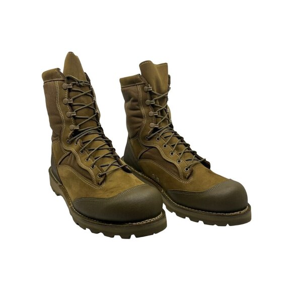 NEW Bates E29502 Mens USMC Hot Weather Desert Tan Rat Military SZ 15.5W - Picture 1 of 10